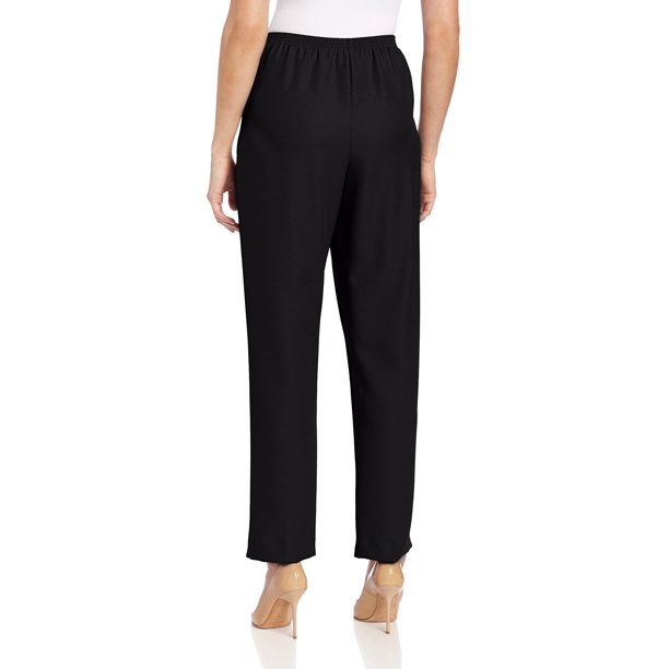 Alfred Dunner Women's Medium Length Pant : : Clothing, Shoes &  Accessories