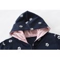 thumbnail image 5 of NLVRBC Toddler Girls Zip Up Cat Hoodies Kids Hooded Jacket Light Fall Outwear 2T, 5 of 7