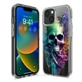 thumbnail image 3 of MUNDAZE Apple iPhone XS/X Shockproof Clear Hybrid Protective Phone Case Fantasy Octopus Tentacles Skull Cover, 3 of 5