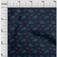 thumbnail image 2 of oneOone Polyester Spandex Dark Blue Fabric Abstract Diy Clothing Quilting Fabric Print Fabric By Yard 56 Inch Wide, 2 of 4