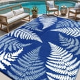 thumbnail image 6 of 8'x10' Outdoor Rugs for Patios, Yamaziot Patio Rug RV Mats, Waterproof Reversible Plastic Straw Camping Rug for Deck Porch Balcony Beach Tropical, 6 of 9