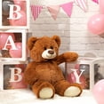 thumbnail image 6 of HollyHOME Giant Teddy Bear Big Plush Stuffed Animal Soft Cuddly Toy Gift for Girlfriend Kids Valentine's Day 36 Inch Brown, 6 of 9