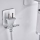 thumbnail image 2 of Yuarrent Colgador de soporte de montaje en pared, soporte adhesivo autoadhesivo, gancho sin taladro, estante de almacenamiento, reemplazo de baño para Juegos de accesorios de baño Plata Yuarrent JJ23435-00, 2 of 6