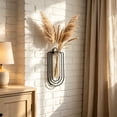 thumbnail image 5 of Gaecuw Black Wall Mounted Iron and Glass Vase, Minimalist Hydroponic BOTANICAL Holder, Small Hanging BOTANICALer for Bedroom and Study, 5 of 6