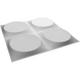 thumbnail image 6 of Ekena Millwork 11 7/8"W x 11 7/8"H Adonis EnduraWall Decorative 3D Wall Panel (50-Pack for 48.96 Sq. Ft.), 6 of 12