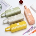 thumbnail image 4 of Estuche de lápices de gran capacidad para estudiantes, bolsa de almacenamiento para bolígrafos, suministros de papelería para oficina, 4 of 4