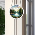 thumbnail image 3 of SIfdSeng My Items Curtain Style Acrylic Puzzle Garden Design Window Hanging Home Birthday For, 3 of 6