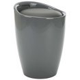 thumbnail image 1 of vidaXL Tabouret de Rangement Gris Similicuir, 1 of 4