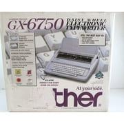 Vintage Brother GX-6750 Daisy Wheel Electric Typewriter