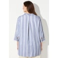 thumbnail image 2 of Catherines Women's Plus Size Classic Linen Buttonfront Shirt, 2 of 6