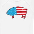 thumbnail image 4 of Inktastic Patriotic Pig Boys or Girls Baby Bodysuit, 4 of 5
