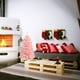 thumbnail image 5 of Árbol de Navidad artificial CCINEE rosa de 3 pies con soporte de metal, 5 of 7