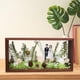 thumbnail image 2 of Caja de sombra de madera, vitrina de flores secas, regalos de bricolaje, marco de fotos flotante 6 pulgadas, 2 of 9