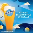 thumbnail image 3 of Blue Moon Belgian White Craft Beer, 15 Pack, 12 fl oz Aluminum Cans, 5.4% ABV, 3 of 6