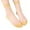 Yellow, variant on HNMKIU Women's Sheer Stockings Solid Color Basic Ankle Socks Elegant Glass Effect Dress Hosiery Light Blue,One Size