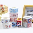 thumbnail image 5 of Cartoon Animal Sanrio Roll Sticker Cartoon Cute High Color Value Hand Account Decoration Sealing Sticker Student Tape, 5 of 5