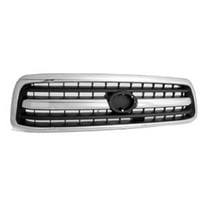 New Aftermarket  Premium Fit Chrome / Black Front Grille 531000C020 fits 2000-2002 Toyota Tundra