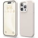 thumbnail image 1 of CHAO Funda de silicona líquida compatible con iPhone 15 Pro, color piedra, 1 of 5