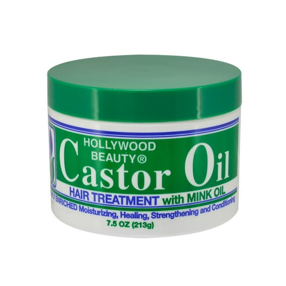 Hollywood Beauty Castor Oil Hair Treatment 7.5 oz* BEAUTY TALK LA *