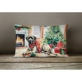 thumbnail image 4 of Mastiff Cozy Christmas Throw Pillow, 4 of 4