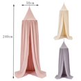 thumbnail image 5 of 250*50cm (H*W)Single Door Baby Dome Hanging Tent, Children's Playhouse Bed Canopy Mosquito Net (Brown), 5 of 5