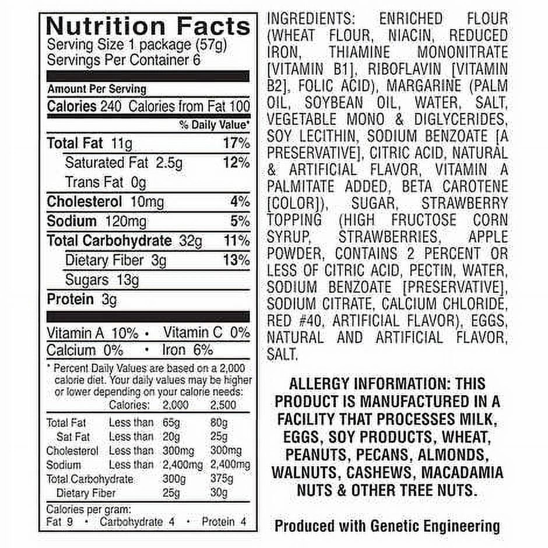 Knotts Berry Farm Strawberry Shortbread Cookies (2 Ounce 36 Pack)