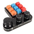 thumbnail image 5 of 9 Keys Programmable Keyboard 3 Knobs One Handed USB Mini Macro Mechanical Gaming Keyboard for Office, 5 of 5
