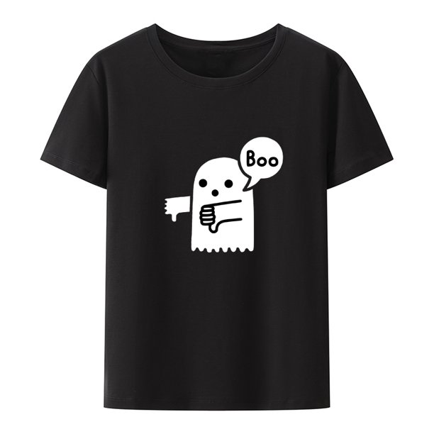 FANTASMA DE LA DESAPROBACIÓN Tops divertidos para mujer Ropa para mujer Top corto para estudiantes Ropa de anime ajustada Humor hip-hop Lindo Par