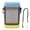 Blue Yellow, variant on YAHHU Premium Waterproof Plastic Cigarette Case Box Holder with Lanyard Rope, Transparent Moisture-Proof Storage Container for Everyday Travel Use, Holds 20 Cigarettes, Reliable Secure Closure, Black