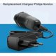 thumbnail image 2 of Replace 15v Shaver Charger Philips Hq8505 Trimmer For 1000 3000 5000 7000 9000 Series Qp6650 Qp6550 Qp6620 Qp6510 Qp6520 Electric Beam Power Cord, 2 of 5