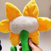 9.84 Inch Undertale Flowey Plush, Unique Flower Stuffed Hugger, Game Cosplay Decor & Gift
