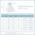 thumbnail image 4 of 3-9Y Girls Toddler Wedding Pageant Off Shoulder Formal Dress, 4 of 6