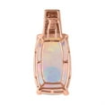 thumbnail image 5 of LUXORO AAA Opal Champagne Diamond Cushion 14K Rose Chunky Solid Real Gold Jewelry Pendant for Women Jewelry Ct 8.58 I3 Clarity Engagement Anniversary Wedding Promise Birthday Gifts for Women, 5 of 8