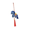 thumbnail image 4 of Colgante del año del Caballo, adorable mascota del zodíaco, animal para decoración del hogar y el coche, adorno compacto del zodíaco chino 2026, Azul, 4 of 8