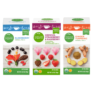 Simple Truth Organic Hibiscus Strawberry Raspberry Tea, 20 Bags,3
