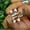 14K Rose Gold Vermeil, variant on KARA 925 Sterling Silver White Opal & Red Garnet Pear Cut Ring Enhancer Guard Wrap Wedding Ring for Women