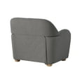 thumbnail image 6 of Studio Living Genifer Modern Arm Chair, Gray Boucle Fabric, 6 of 10