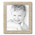 thumbnail image 2 of ArtToFrames 14x16 Inch Silver and Black Picture Frame, This Silver Wood Poster Frame is Great for Your Art or Photos, Comes with Regular Glass (2WOM-4903), 2 of 7