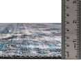 thumbnail image 4 of Rugs.com Mangata Collection Rug – 4' Round Blue Low Rug Perfect For Kitchens, Dining Rooms, 4 of 9