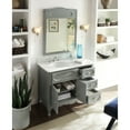 thumbnail image 2 of Chans Furniture 42" Benton Collection Gray Cottage Style Knoxville Bathroom Sink Vanity, 2 of 3