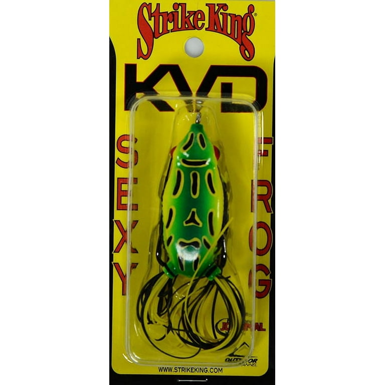 Strike King KVD 5.75 Sexy Frog Leopard Frog Lure