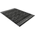 thumbnail image 3 of HR Southwestern Rug for Living Room Antiqued Trellis Black and White Area Rug Boho Dcor Rugs 5x7 for Bedroom, 3 of 8