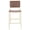 Cognac/Beige, variant on SAFAVIEH Adah Leather Counter Stool, Black/Natural (19.7 in. W x 20.1 in. D x 40.7 in. H)
