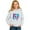 1-Light Gray, variant on 67 Hoodie Kids 6 7 Creams Graphic Hoodies Long Sleeve Comfortable Printed Outfits Back To School Six-Seven Funny Clothes for Girls Fall Winter