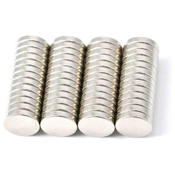 52-Pack Neodymium Countersunk Ring Magnets, 0.39x0.08 Inches, N52 Grade Rare Earth Magnets for DIY Crafts, Home Organization, and Industrial Use