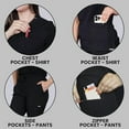 thumbnail image 3 of By Me Women’s Scrub Top – Stretch V-Neck Top with 1 Front Pocket | Comfortable, Durable & Stylish Scrub Tops for Women Workwear & Everyday Use, 3 of 6