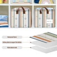 thumbnail image 4 of Yayeee Foldable Storage Basket for Shelves with Handles Waterproof Cloth Bins, Nautical Pattern, 4 of 7