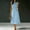 01 Blue, variant on Women's Elegant Crew Neck Swing A Line Wedding Guest Dress Sleeveless Formal Midi Dress with Pockets