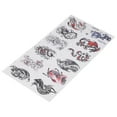 thumbnail image 4 of LYUMO Fake ,Arm Sticker,12 Sheets Temporary Stickers Waterproof Fake Arm Chest Shoulder Body Sticker For Women Men, 4 of 8