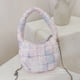 thumbnail image 5 of Bolso acolchado de gran capacidad para mujer, Bolso ligero para niña, Bolso de ocio al aire libre, 5 of 8